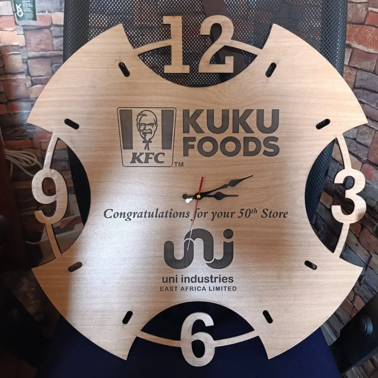 Customised wall clock
