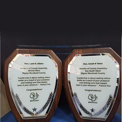 Round Corners Shield Award