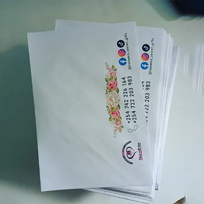 Branded A5 Envelops