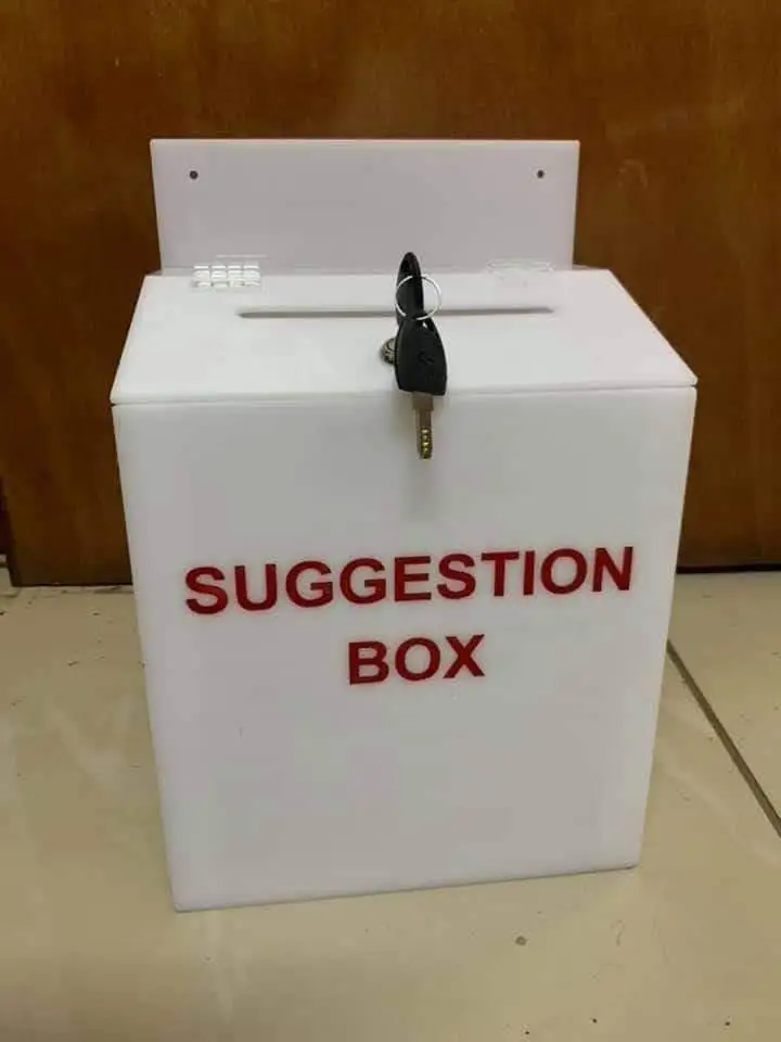 Suggestion Box