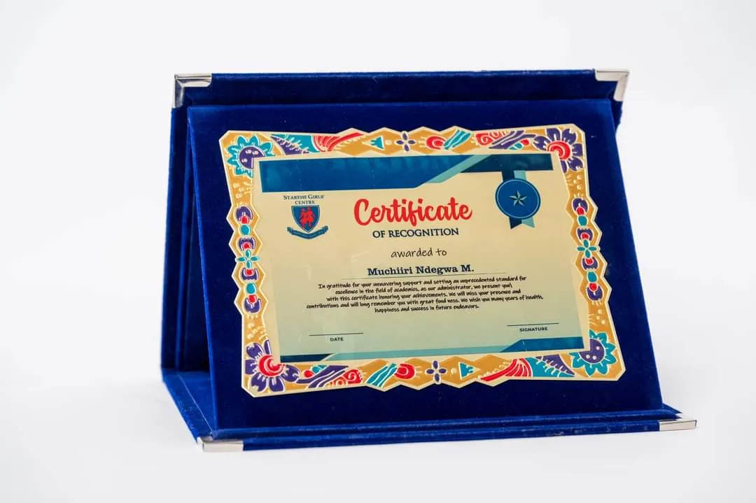 Certificates