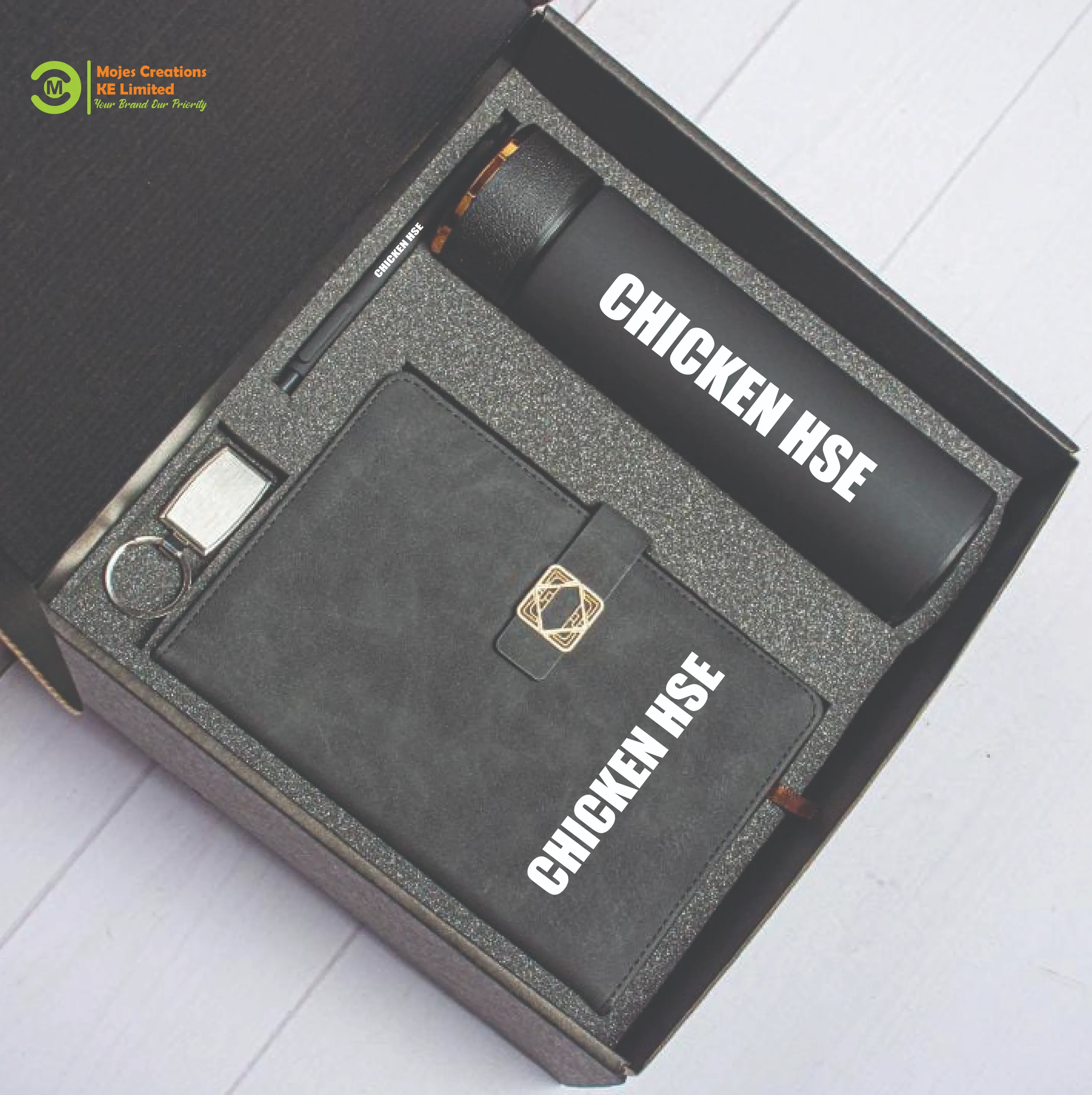 Checked Led Plastic Pen