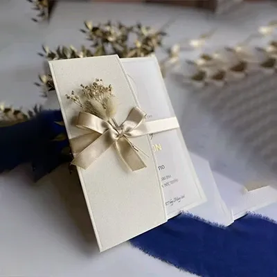 Floral Wedding Card