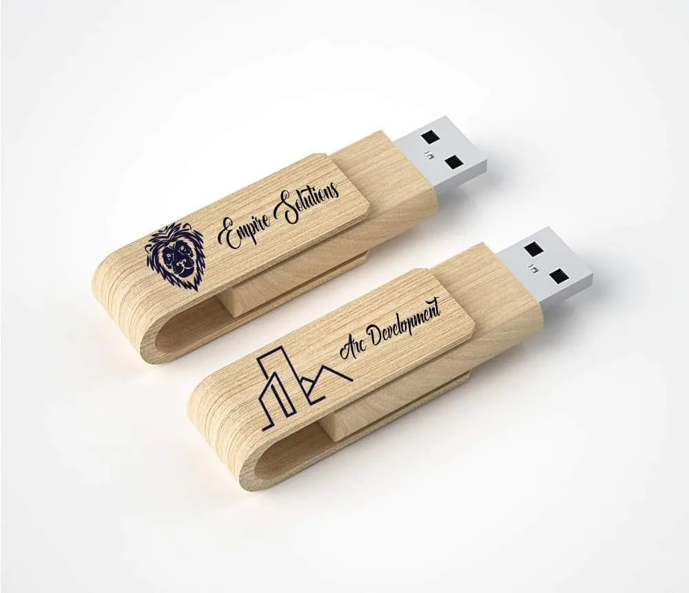 Wooden 8GB flashdisk