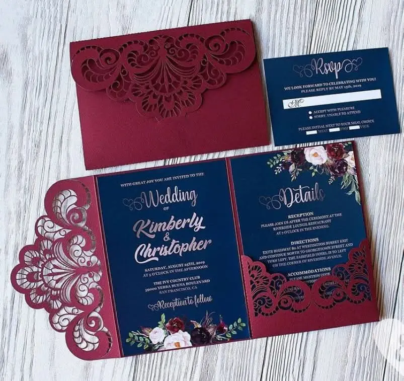 Queen Wedding Card
